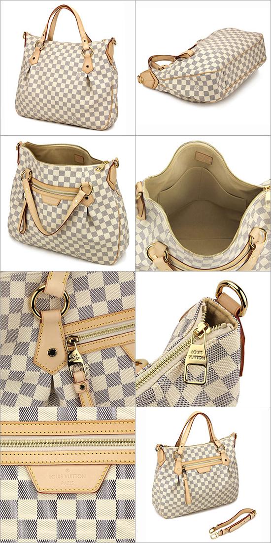 Louis Vuitton ダミエ・アズ―ル イーヴォラMM N41133 バッグ トートバッグ